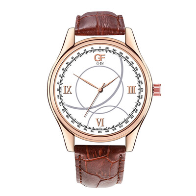 

Gobestart Hot Man Leather Watch Whatever Late Anyway Letter Watches New Pointer Glow