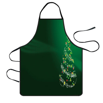 

Toponeto Christmas Decoration Waterproof Apron Kitchen Aprons Dinner Party Apron