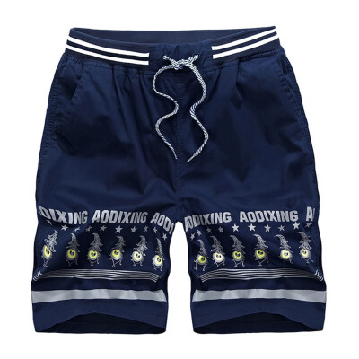 

Tailored Men Spring Summer Print Trunks Quick Dry Beach Surfing Running Short Pant