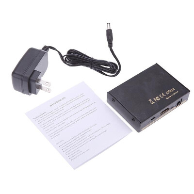 

Mini Portable HDMI 14 to HDMI Audio SPDIF  R Converter Adapter Repeater
