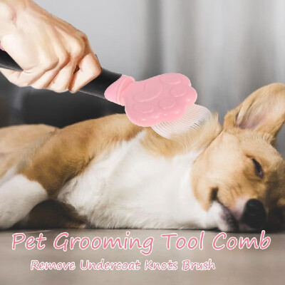 

Pet Grooming Tool Dematting Comb Remove Undercoat Knots Shedding Brushes for Dogs&Cats Pets