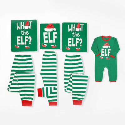 

US Family Matching Christmas Pajamas Set Mens Women Kids Sleepwear Nightwear