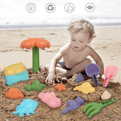 

Tailored 10Pcs Baby Kids Beach Toys Swimming Wash Play Cartoon Colorful Cute Toys