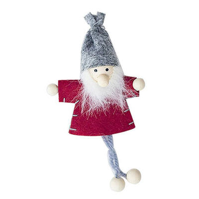 

Christmas Wall Hanging Dolls Decoration Christmas Tree Decor Santa Claus Snowman Ornament Xmas Party Bar Decor Supplies