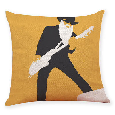 

〖Follure〗Home Decor Cushion Cover Music Musician Throw Pillowcase Pillow Covers