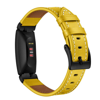 

〖Follure〗Fashion Replacement Leather Band Wrap Bracelet Strap for Fitbit Inspire HR