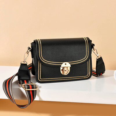 

The new Korean version of the one-shoulder slant bag fashion summer women 100 broadband bags