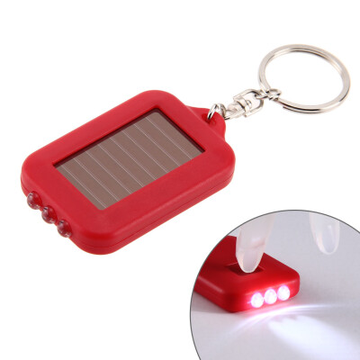 

Multifunctional Solar Energy 3 Light LED Electric Torch Key Chain Accessory