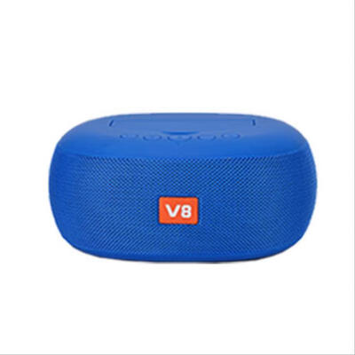 

V8 Mini Wireless Bluetooth Speaker Portable USB Stereo Subwoofer Support FM Radio TF Card