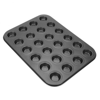 

Greensen 24 Cups Stainless Steel Non-sticky Cake Muffin Egg Tart Baking Pan Mold