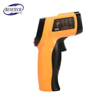 

BENETECH GM550E Digital Non-contact IR Infrared Thermometer Temperature Meter -50550℃ Adjustable 095 Pyrometer