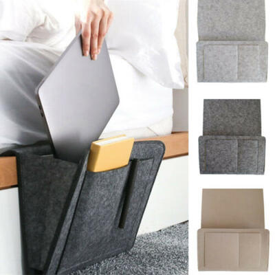 

Remote Control Hanging Caddy Bedside Couch Storage Organizer Bed Holder Pockets