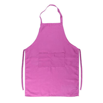 

Solid Color Sleeveless Canvas Linen Waterproof Apron Kitchen Cooking Dress