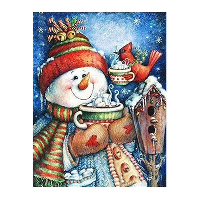

〖Follure〗Christmas Diamond Rhinestone Pasted Embroidery Painting Cross Stitch Home Decor