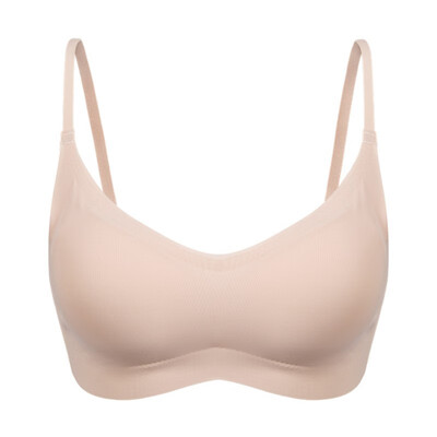 

Women Wire Free Bra Top One Piece Seamless Bra Women Full Cup Sleeping Thin Bra