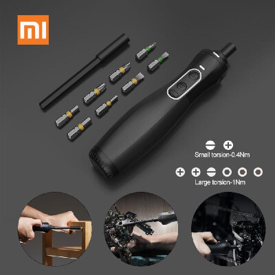 

Electric Power Screwdriver Dual Dynamic Mode Multi-purpose Screwdriver With 8 High Matching Screw Heads