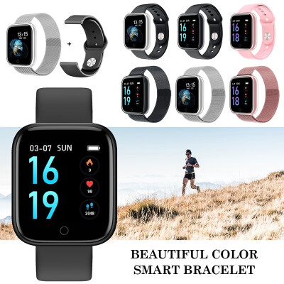 

Womens Mens Waterproof Sports T80 Smart Watch Fitness Tracker for IOS Android