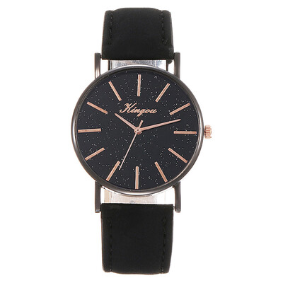 

RM Women Leather Belt Watch Starry Sky Geneva Simple Belt Watch