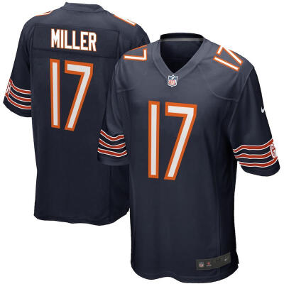 

Mens Football Jersey Chicago Bears Anthony Miller Navy 2018 Draft Pick Game Jersey