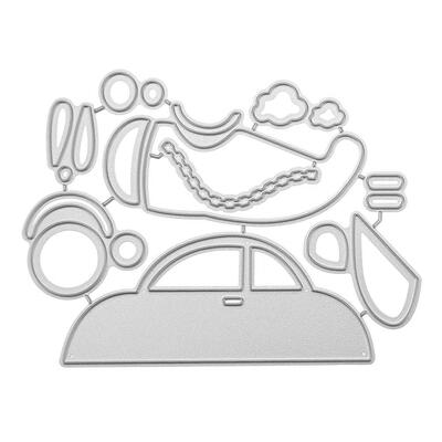 

Plane Car Cutting Dies Stencils Scrapbook Embossing DIY Craft Album Card