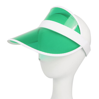 

Summer PVC Sun Visor Hat Headband Cap UV Protection Transparent Outdoor Hiking