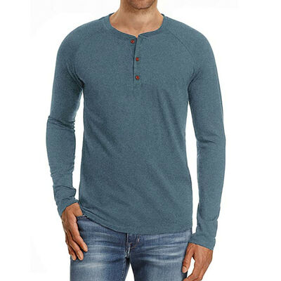 

Mens Fashion Casual Long Sleeve Shirt Business Slim Fit Shirt Solid Blouse Tops