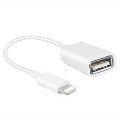 

USB Female OTG Adapter Cable for IPad for iPhone