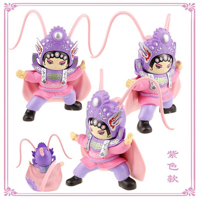 

Chinese character face doll doll souvenir mask toy