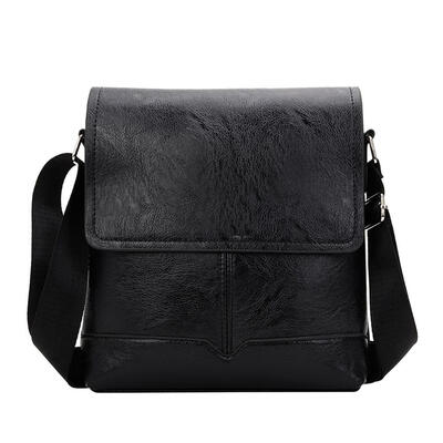 

Men Crossbody Bags PU Leather Shoulder Casual Business Messenger Handbags