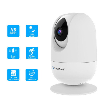 

VSTARCAM Smart Security Camera 2MP 1080P Surveillance Wifi IP Home Cam with Night Vision Two Way Audio Cloud Storage for Baby Moni
