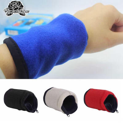 

RRO on sale Wrist Wallet Pouch Band Fleece Zipper Running Travel Gym Cycling