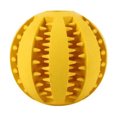 

Pet Toys Extra-tough Rubber Ball Dogs Funny Interactive Elasticity Ball Dog Chew Toys For Pets Tooth Cleaning Ball Of Food