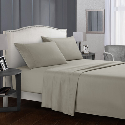 

Gobestart Bed Sheet Set Super Soft Microfiber Luxury Sheets 16 Inch Deep Pocket Wrinkle An