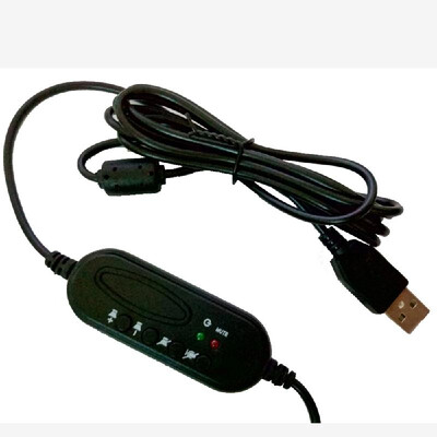 

SOYTO SY850MV Game Headset Stereo Built-in Sound Card Headphones with Microphones Wired USB Interface Only Gaming Earphones for PC