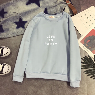 

Casual Women Hoodies Sweatshirt Winter Autumn Harajuku Letter Print Long Sleeve Pullovers