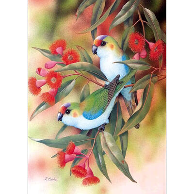 

5D DIY Full Drill Diamond Painting Spring Birds Cross Stitch Embroidery Kit