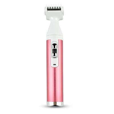 

New 5-in-1 Lipstick Red Hair Removal Charging Female Electric Eyebrow Knife Multi-function Shaver Multi-function Female Epilator