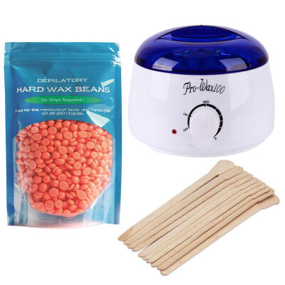 

Depilatory Melting Wax Machine10pcs Stick100g Neutral Rose Wax Beans