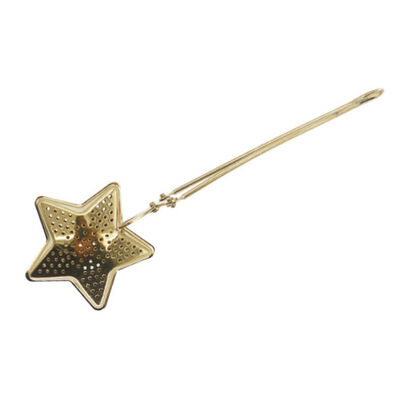 

Star-Shaped Stainless Steel Tea Ball Strainer Infuser Filter Interval Diffuser for Loose Leaf Tea Herbal Spices Seasonings