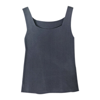 

Women Summer New Style Breathable Solid Color Concise Casual All-match Camisole Top