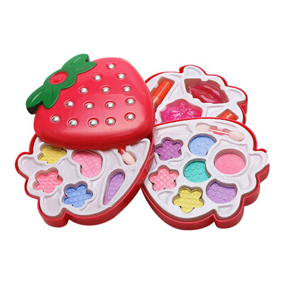 

Gobestart Christmas Kids Girls Makeup Set Eco-friendly Cosmetic Pretend Role Play Toy
