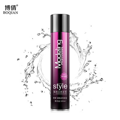 

Boqian BOQIAN King Kong plastic gel 100ml stereotypes dry rubber mousse gel paste hair styling men&women fluffy hair spray