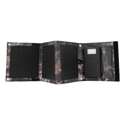 

Outdoor Portable Canvas Foldable Solar Panel Charger 8W Mobile Power Bank