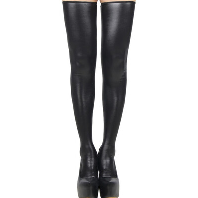 

Womens Thigh High Socks Soft Sheer Compression Over The Knee Stockings Black