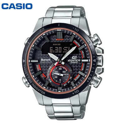 

Casio Edifice ECB-800DB-1A Bluetooth Watch Smart Stainless Steel Wristwatch Supports Phone Linking