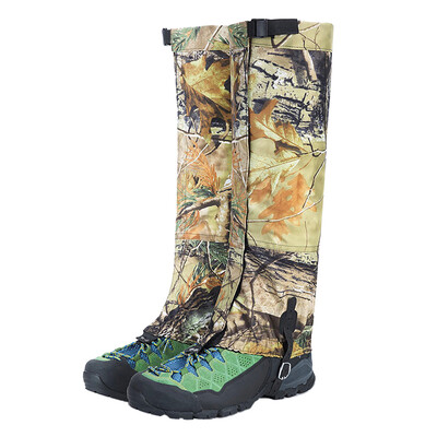 

Snow Gaiters Long Camouflage Leg Protection Wrap Waterproof Skiing Snowboarding Shoe Cover
