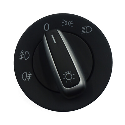 

Headlight Knob Adjust Button Switch Control Panel Replacement For Golf MK5 MK6 2005-2012 5ND941431A