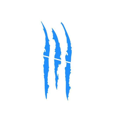 

Factory direct new products foreign trade ghost claw car stickers car stickers ghost hand lamp eyebrows reflective car stickers cl