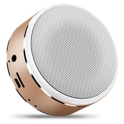 

Metal Wireless Bluetooth Speaker Stereo Music Mini Subwoofer Loudspeaker Audio Support USB 32G TF Card AUX jack