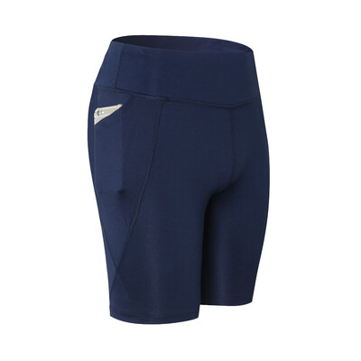 

Tailored Womens High Waist Yoga Short Abdomen Control Training Running Yoga Pants